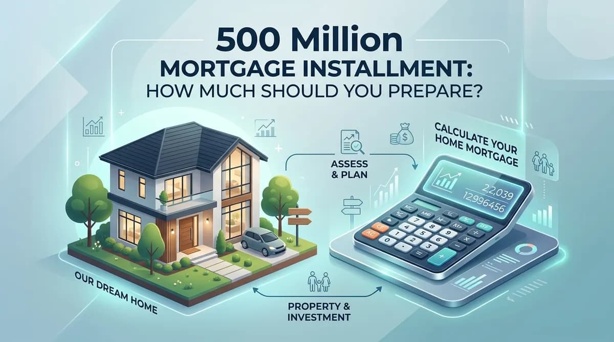 Rp 500 Million Mortgage (KPR) Installment: 2026 Simulation & Requirements