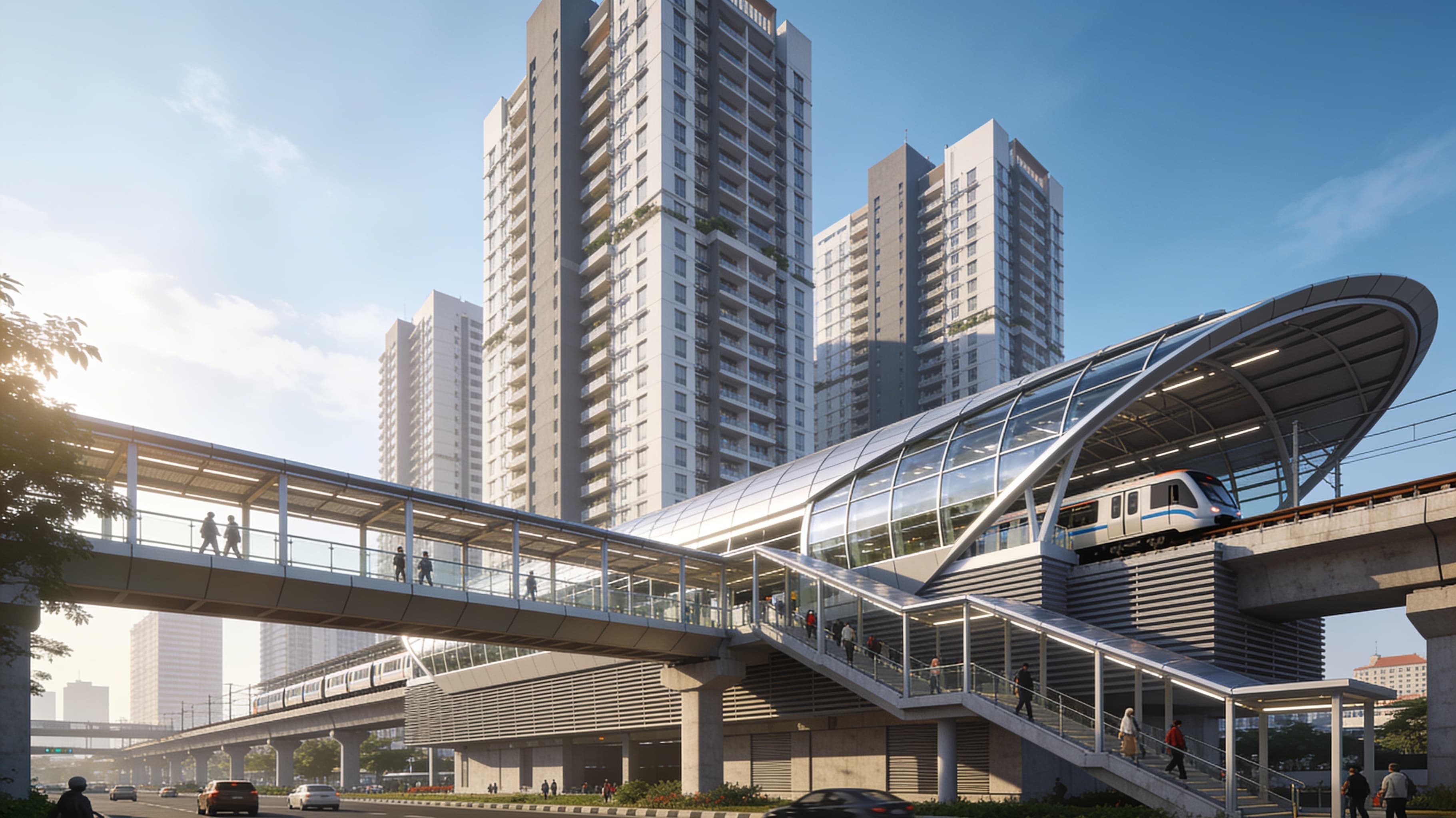 Impact of LRT Kelapa Gading - Manggarai: Prime Jakarta TOD Real Estate Hotspots and Investment Guide