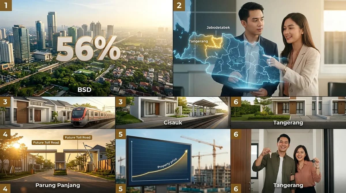 Tangerang Now Controls 56% of Jabodetabek's Housing Market