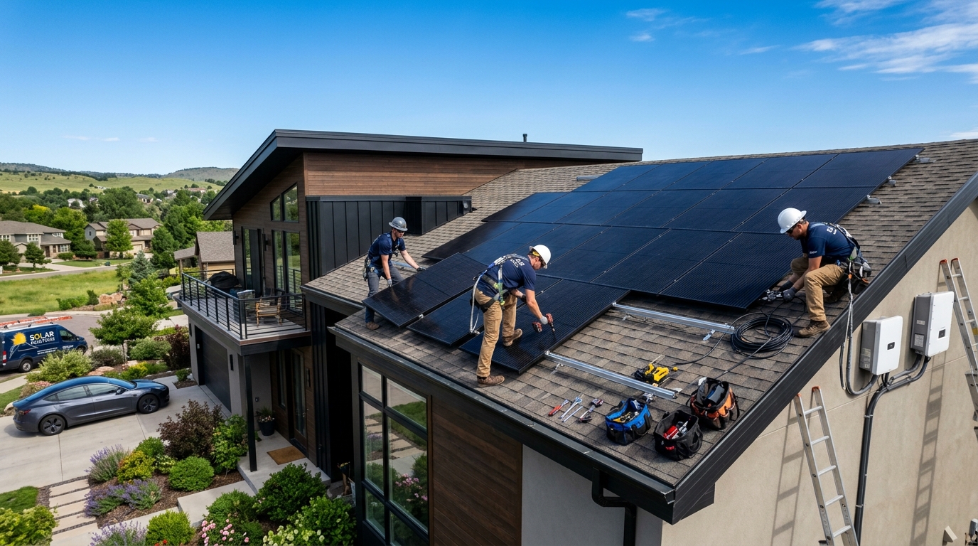 Pemasangan Panel Surya Atap Rumah dan Efisiensi Energi Listrik